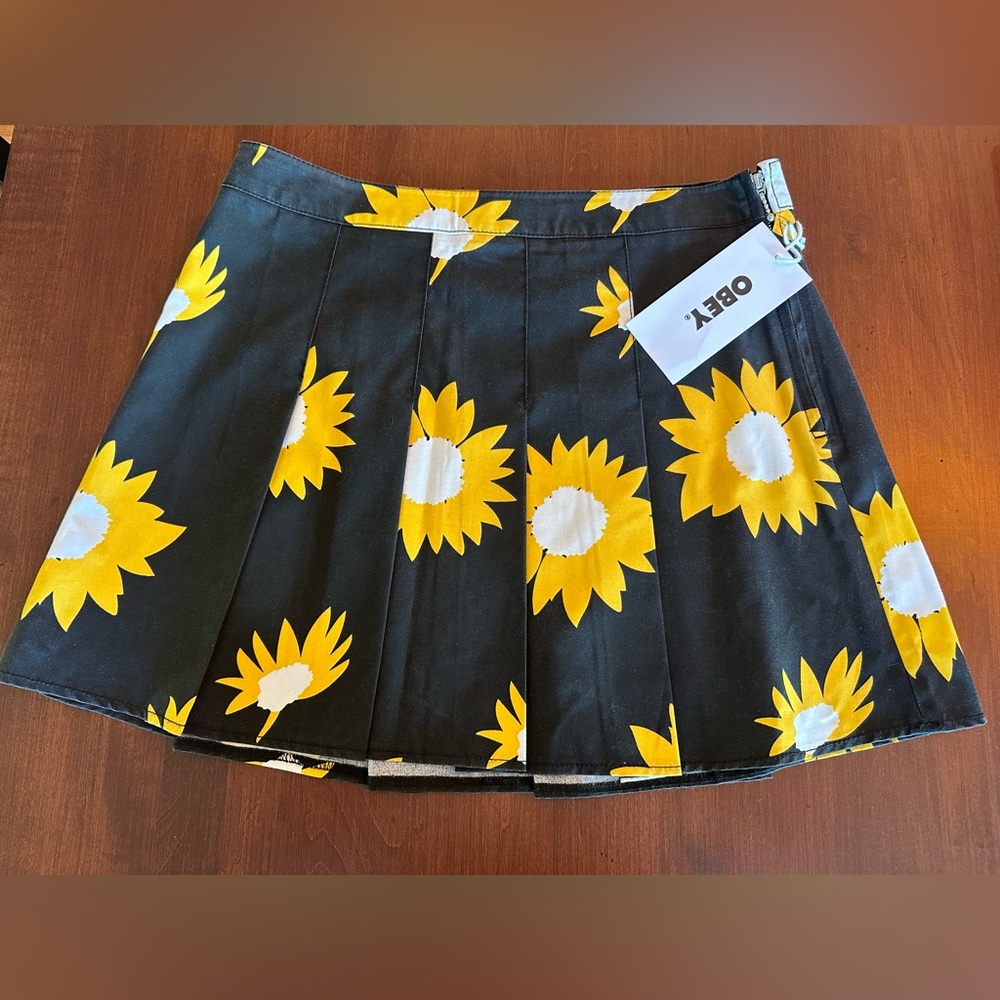 Obey Adorable sunflower skirt.